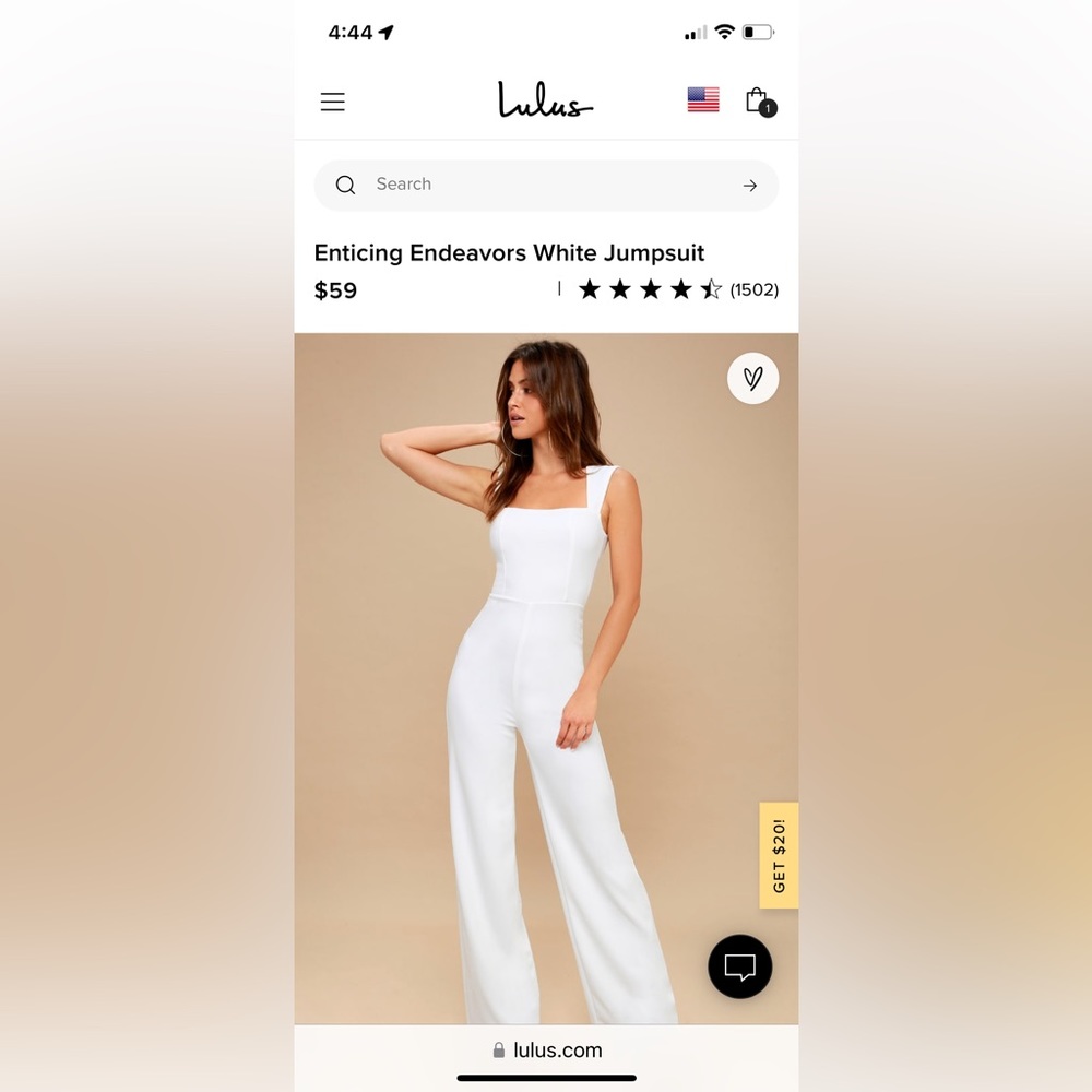 White jumpsuit